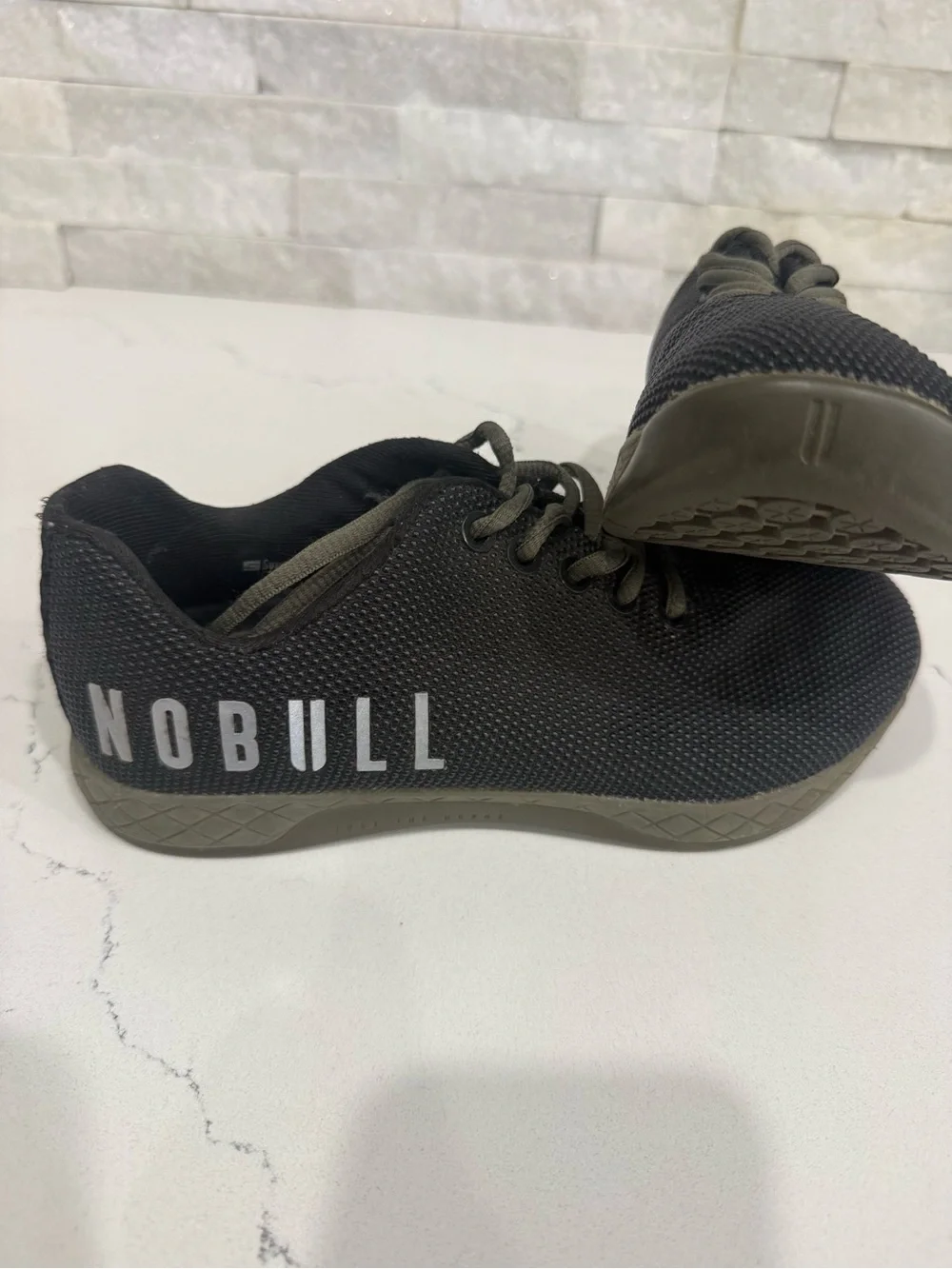 NOBULL Women’s Black & Olive Athletic Training Shoes
